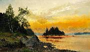 Evening Colors on the Lake